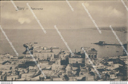An618 Cartolina Bari  Citta' Panorama 1914 - Bari