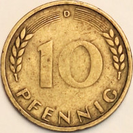 Germany Federal Republic - 10 Pfennig 1949 D, KM# 103 (#4621) - 10 Pfennig