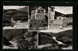 AK Rodachtal /Frankenwald, Gasthaus Fels, Blick Vom Romansfelsen  - Bad Rodach