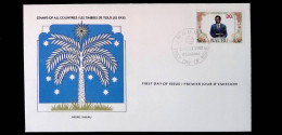 CL, FDC, Premier Jour, Nauru, Nov. 1982, Christmas, Frais Fr 1.85e - Nauru