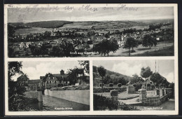 AK Eisenbach, Panorama, Knechts-Mühle, Kriegerdenkmal  - Other & Unclassified