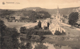 BELGIQUE - Anseremme - Vue Sur L'église - Vue Générale - De L'extérieure - Carte Postale Ancienne - Autres & Non Classés