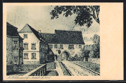 Künstler-AK Münnerstadt, Kloster Maria Bildhausen  - Other & Unclassified