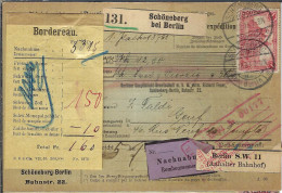 ALLEMAGNE Ca.1903: Bulletin D'Expédition CR De Schöneberg Bei Berlin Pour Genève (Suisse) - Lettres & Documents