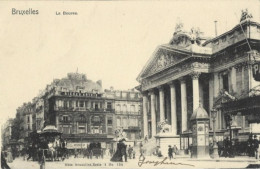 BRUXELLES : La Bourse. Carte Impeccable. - Monumentos, Edificios