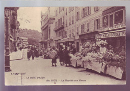 06 - NICE - MARCHE Aux FLEURS - BOUTIQUE MALAUSSENA-  - Straßenhandel Und Kleingewerbe