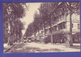 06 - NICE  - AVENUE DE LA GARE - ANIMEE - TRAMWAYS - MAGASIN A LA MENAGERE -  - Traffico Stradale – Automobili, Autobus, Tram