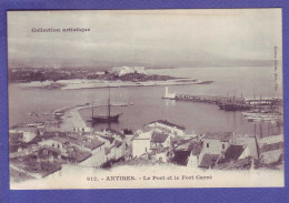 06 - ANTIBES - FORT CARRE ET PORT - - Antibes - Vieille Ville