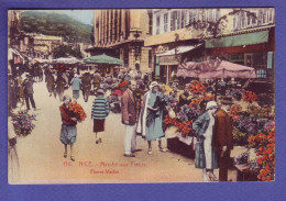 06 -  NICE - MARCHE AUX FLEURS - COLORISEE - ANIMEE -  - Old Professions
