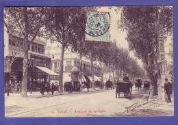 06 - NICE - AVENUE DE LA GARE - ANIMEE - ATTELAGE -  - Sonstige & Ohne Zuordnung