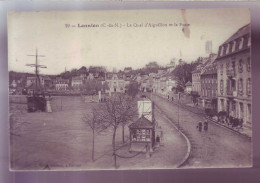 22 - LANNION - QUAI AIGUILLON Et La POSTE - KIOSQUE - ANIMEE -  - Lannion