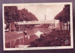 11 - NARBONNE - PASSERELLE ET QUAI VICTOR HUGO -  - Narbonne