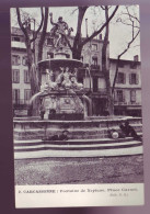 11 - CARCASSONNE - FONTAINE De NEPTUNE - ANIMEE - - Carcassonne