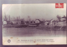 21 - SAINT JEAN DE LOSNE - JONCTION CANAL DE BOURGOGNE AVEC LA SAONE - LE LINGUET -  - Autres & Non Classés