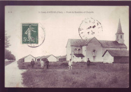 18 - CAMP D'AVORD - FRONT DE BANDIERE Et CHAPELLE - ANIMEE - - Other & Unclassified