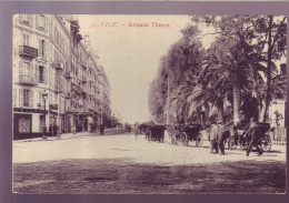 06 - NICE - AVENUE THIERS - ATTELAGE - ANIMEE -  - Traffico Stradale – Automobili, Autobus, Tram