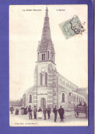 41 - LAMOTTE BEUVRON - EGLISE - ANIMEE - ATTELAGE -  - Lamotte Beuvron