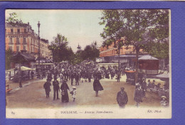 31 - TOULOUSE - AVENUE JEAN JAURES - ANIMEE - COLORISEE -  - Toulouse