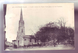 33 - COUTRAS - EGLISE SAINT JEAN Et RUE GAMBETTA -  - Autres & Non Classés