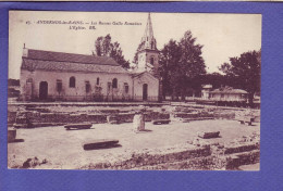 33 - ANDERNOS Les BAINS - RUINES  GALLO ROMAINES - EGLISE -  - Andernos-les-Bains