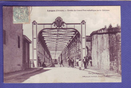 33 - LANGON - PONT METALLIQUE - GARONNE -  - Langon