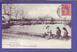 33 - COUTRAS - PONT Sur L'ISLE - USINES De LAUBARDEMONT - GROUPES JEUNE FILLES -  - Libourne