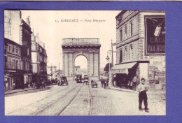 33 - BORDEAUX - PORTE BOURGOGNE - ATTELAGE - ANIMEE -  - Bordeaux