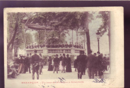 25 - BESANCON - KIOSQUE - UN JOUR De MUSIQUE - ANIMEE - COLORISEE -  - Besancon