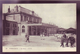 24 - PERIGUEUX - GARE - ATTELAGE - ANIMEE -  - Périgueux