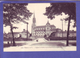 35 - VITRE - EGLISE SAINT MARTIN  - BOULEVARD D'ARGENT -  - Vitre