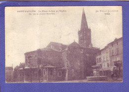 43 -  SAINT PAULIEN - PLACE JULIEN  Et EGLISE -  - Autres & Non Classés