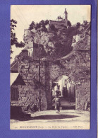 46 - ROCAMADOUR - PORTE Du FIGUIER - ANIMEE  - - Rocamadour