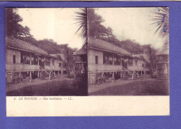 TONKIN - HABITATION - CARTE STÉRÉO -  - Vietnam