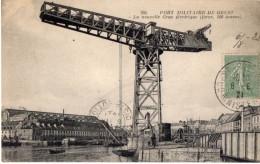 38749-ZE-29-PORT MILITAIRE DE BREST-La Nouvelle Grue électrique (force, 160 Tonnes) - Brest