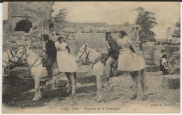 CPA13- ARLES- Paysans De La Camargue - Arles