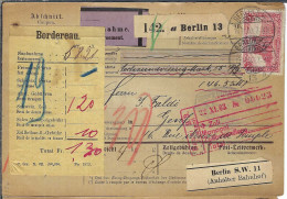 ALLEMAGNE Ca.1903: Bulletin D'Expédition CR De Berlin Pour Genève (Suisse) - Briefe U. Dokumente