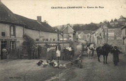 Grauves En Champagne - Centre Du Pays "café épicerie" - Autres & Non Classés