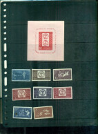 ROUMANIE 100 TIMBRE 8 VAL+  BF NON DENTELES  NEUFS A PARTIR DE 2.50 EUROS - Unused Stamps