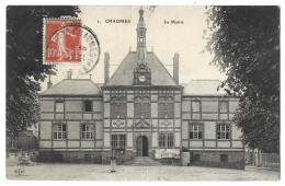 77 Chaumes -  La  Mairie - Autres & Non Classés