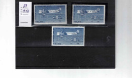 3 Timbres Poste Aérienne Numéro 57 Neuf** - 1960-.... Mint/hinged