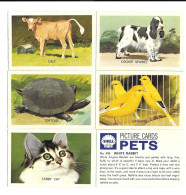 DQ17 - SERIE COMPLETE 80 CARTES SHELL - PETS - ANIMAUX DE COMPAGNIE - Autres & Non Classés