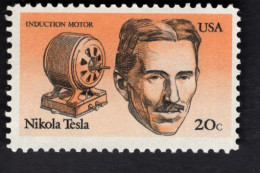 2029945991 1983 SCOTT 2057 (XX) POSTFRIS MINT NEVER HINGED  - American Inventors NIKOLA TESLA  INDUCTION MOTOR - Ongebruikt