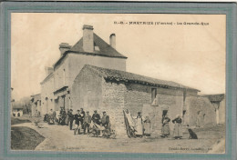 CPA (86) MARTAIZé - Aspect De La Grande-rue Et Abattage Du Cochon En 1907 - Other & Unclassified