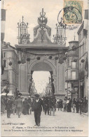 47 - AGEN - Fêtes Présidentielles 1906 - Arc De Triomphe, Bd De La République - Animée - Agen