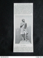 La Statua Di Emmanuel Liais, Inaugurata Il 14 Luglio 1903 Stampa Del 1903 - Sonstige & Ohne Zuordnung