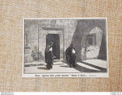Derna Nel 1913 Ingresso Della Grande Moschea Gemea El Kebira Cirenaica Libia - Autres & Non Classés