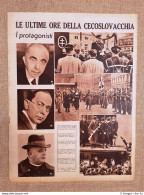 In Cecoslovacchia Nel 1939 Hacha Chvalkovsky Tiso Kopal Tumuli In Bratislava - Other & Unclassified