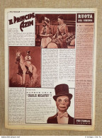 Film Il Principe Azim Chi è Charlie McCarthy? Illustrazione Di Cinema Anno 1939 - Sonstige & Ohne Zuordnung