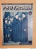 Copertina Pro Familia Del 1939 Cardinale Verdier Legion D'onore Abate Maillet - Andere & Zonder Classificatie