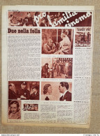 Film Due Nella Folla Crispino Bandito In Vacanza Illustrazione Cinema Anno 1939 - Other & Unclassified